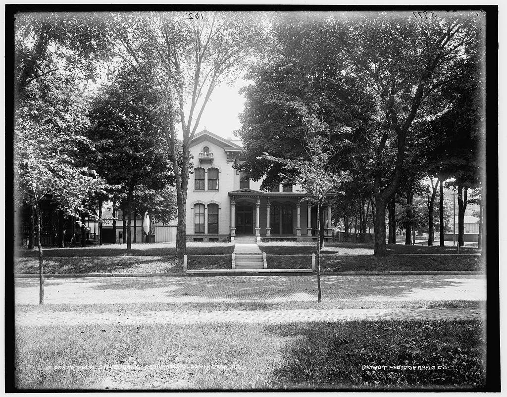 Adlai Stevenson's residence, Bloomington, Ill.